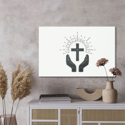 Ljuddämpande tavla - Christian logo