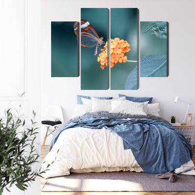 Ljuddämpande tavla - Butterfly in the summer