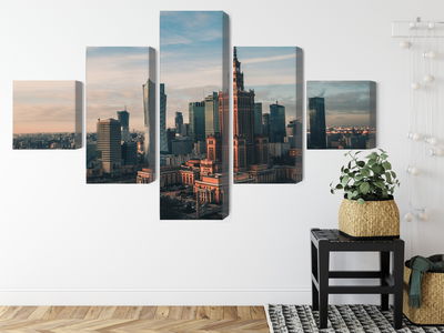 Ljuddämpande tavla - Warsaw and the view