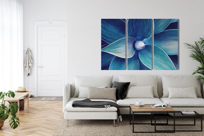 Ljuddämpande tavla - Top view of the plant