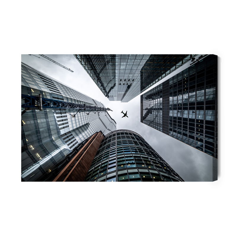 Ljuddämpande tavla - Of London skyscrapers