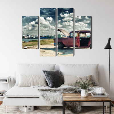 Ljuddämpande tavla - Panoramic view of havana