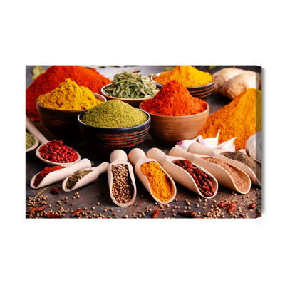 Ljuddämpande tavla - Colorful oriental spices