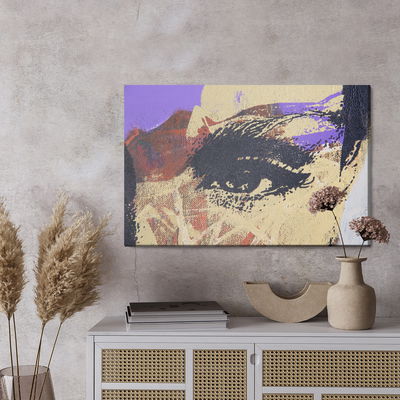 Ljuddämpande tavla - An abstract painting