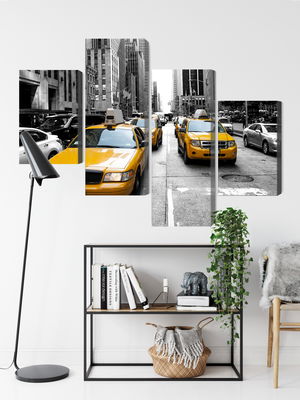 Ljuddämpande tavla - Taxis in New York