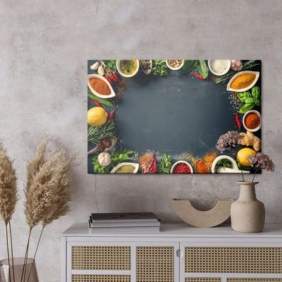 Ljuddämpande tavla - A composition of spices