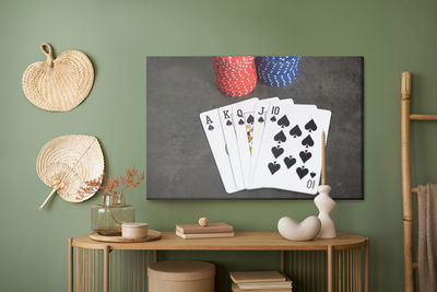 Ljuddämpande tavla - Poker and chips