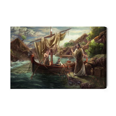 Ljuddämpande tavla - Christ calling the apostles