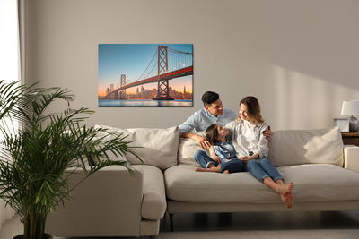 Ljuddämpande tavla - Beautiful bridge