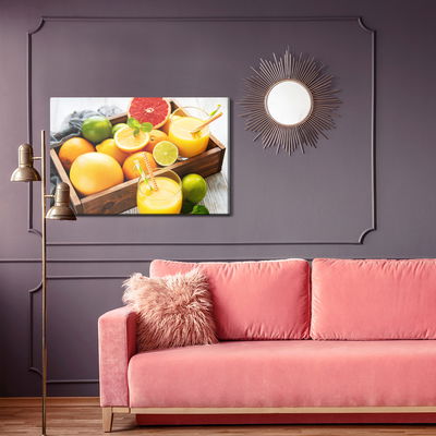 Ljuddämpande tavla - Citrus juice