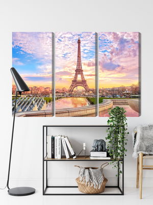 Ljuddämpande tavla - Eiffel tower in Paris