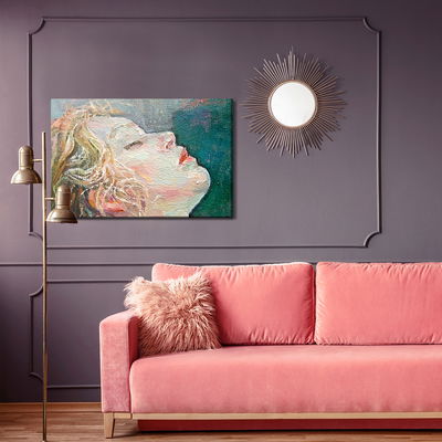 Ljuddämpande tavla - A woman in a dream