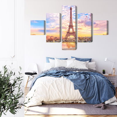 Ljuddämpande tavla - Eiffel tower in Paris