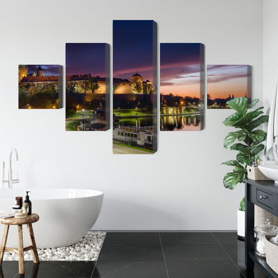 Ljuddämpande tavla - Wawel royal castle at sunrise