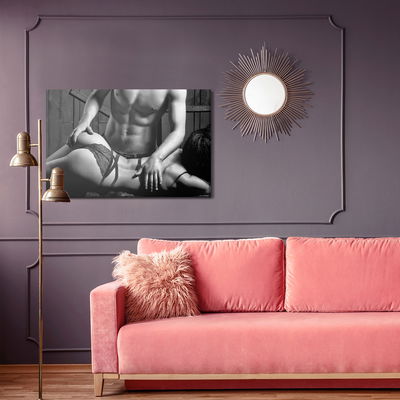 Ljuddämpande tavla - Sensual couple