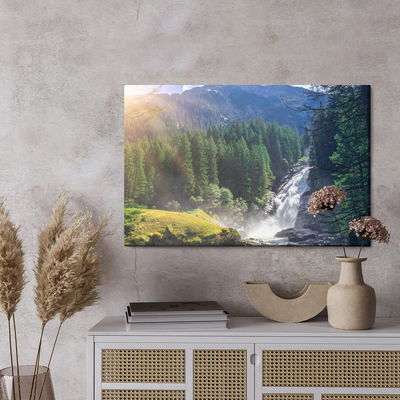 Ljuddämpande tavla - Krimml waterfall in austria
