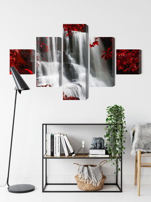 Ljuddämpande tavla - Man daeng waterfall