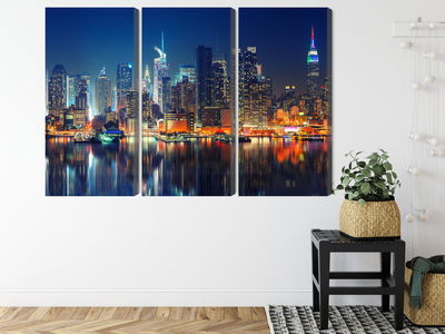 Ljuddämpande tavla - Panoramic view of manhattan