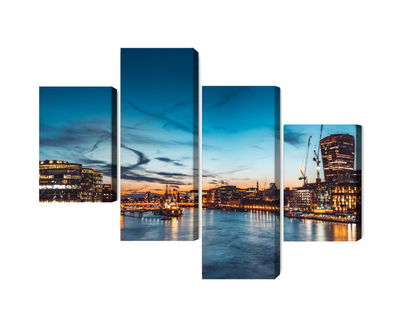 Ljuddämpande tavla - River thames in great britain