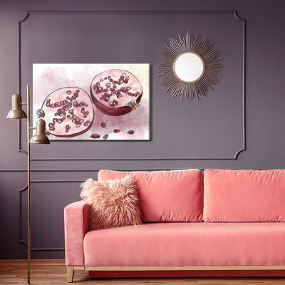 Ljuddämpande tavla - Watercolor grenades