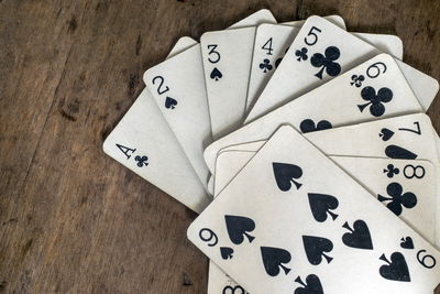 Ljuddämpande tavla - Cards with black symbols