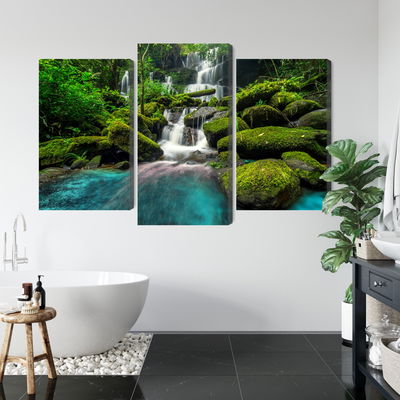 Ljuddämpande tavla - A beautiful waterfall