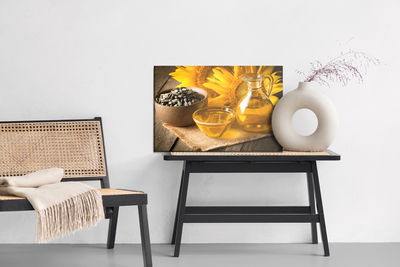 Ljuddämpande tavla - Sunflower oil