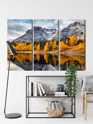 Ljuddämpande tavla - Banff national park in Canada