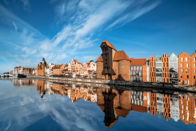 Ljuddämpande tavla - Panorama of gdansk