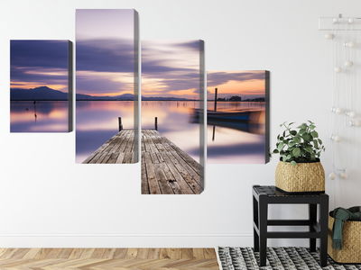 Ljuddämpande tavla - Sunset view