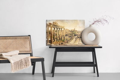 Ljuddämpande tavla - Roman forum