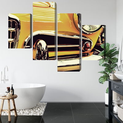 Ljuddämpande tavla - The front of a vintage car