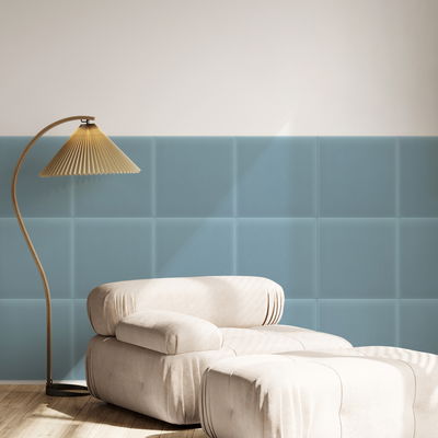 Firkantet lydabsorber - fløjl