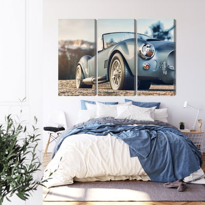 Ljuddämpande tavla - Classic retro car