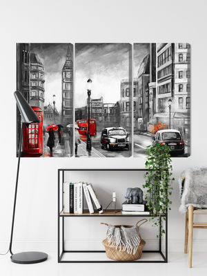 Ljuddämpande tavla - London street view