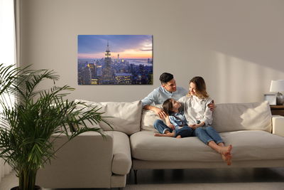 Ljuddämpande tavla - New York city skyscrapers