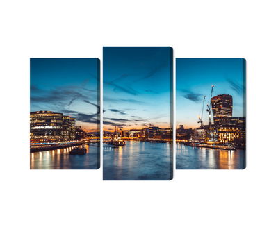 Ljuddämpande tavla - River thames in great britain