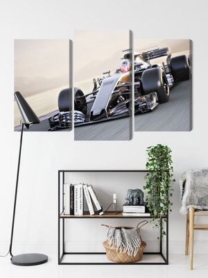 Ljuddämpande tavla - Formula 1 car