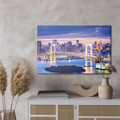 Ljuddämpande tavla - Rainbow bridge in tokyo