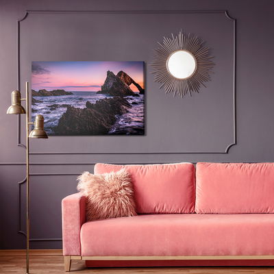 Ljuddämpande tavla - Rocks in the sea