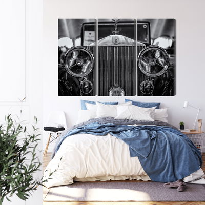 Ljuddämpande tavla - Rolls royce up close