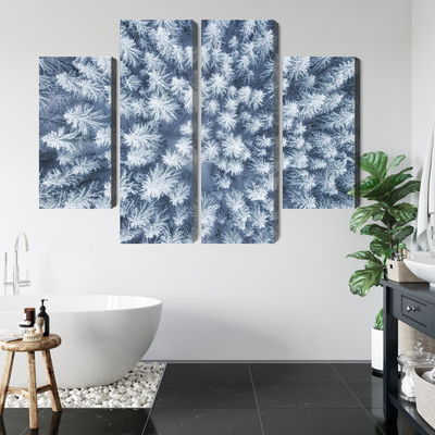 Ljuddämpande tavla - Aerial view of the winter