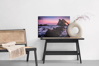 Ljuddämpande tavla - Rocks in the sea