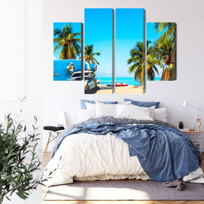 Ljuddämpande tavla - Varadero beach in cuba