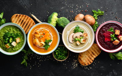 Ljuddämpande tavla - Vegetable cream soups