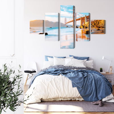 Ljuddämpande tavla - The Golden Gate bridge
