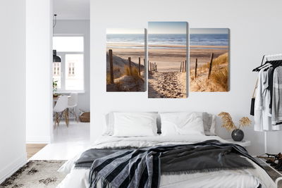 Ljuddämpande tavla - Sandy path to the north sea