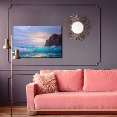 Ljuddämpande tavla - The sea at dawn