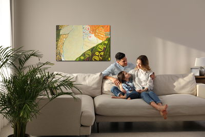 Ljuddämpande tavla - Oil on canvas. oil painting