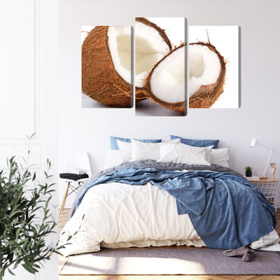 Ljuddämpande tavla - Coconut halves